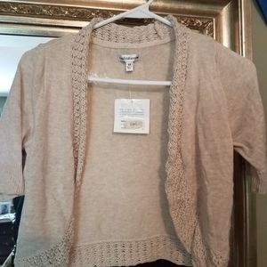 Croft & Barrow tan ahrug - NWT